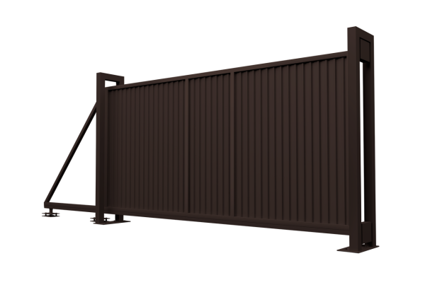 Ворота откатные Estet 2,0х4,5 RAL RR32
