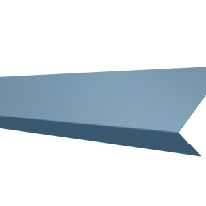 Ламель обратная 50 забора жалюзи Texas 0,45 Drap TX RAL 5024 пастельно-синий