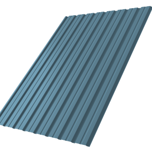 Профнастил С10B 0,45 Drap TX RAL 5024 пастельно-синий