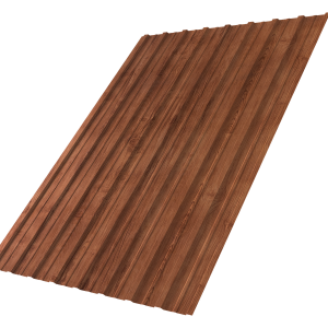 Профнастил С10A 0,45 Print Premium Rowan Wood Intense FTC