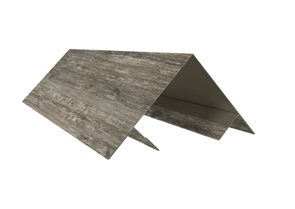 Планка угла внешнего составная верхняя 0,45 Print Elite Nordic Wood TwinColor (2м)
