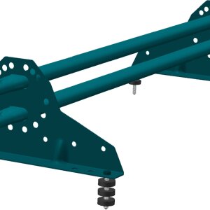 Снегозадержатель NEW трубчатый Grand Line RAL 5021 1м