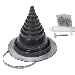 Уплотнитель резиновый Vilpe Roofseal 1 комплект (12-90) для металлических кровель