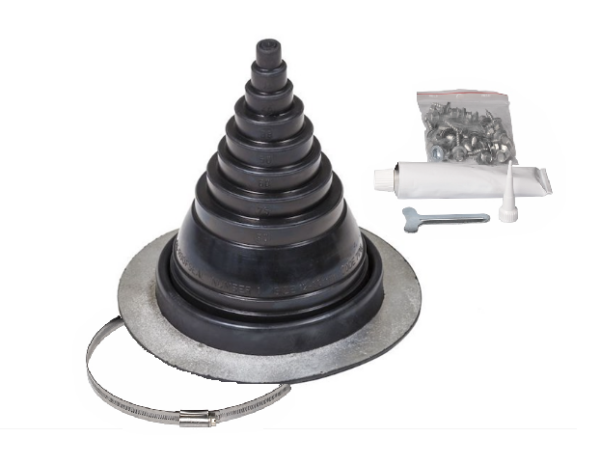 Уплотнитель резиновый Vilpe Roofseal 1 комплект (12-90) для металлических кровель