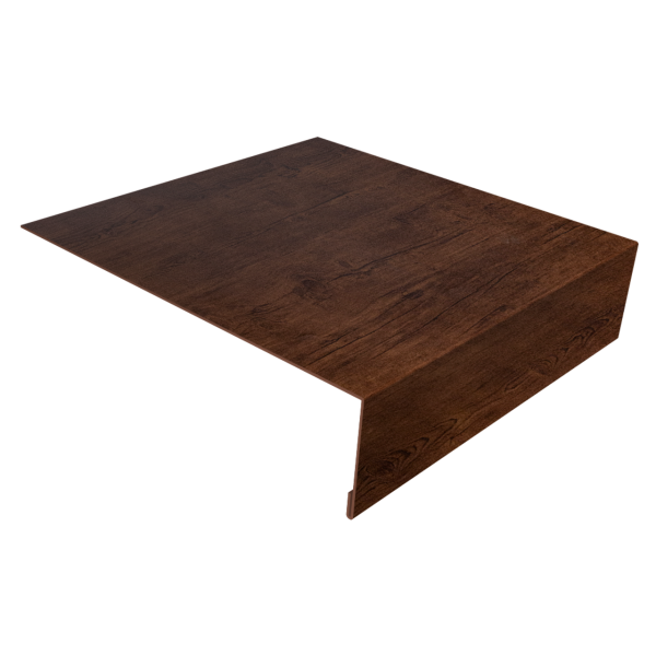 Планка околооконная простая 200х75 0,4 Print Premium Cherry Wood Fresh TwinColor (3м)