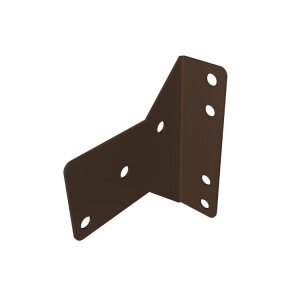 Кронштейн универсальный накладной RAL 8017