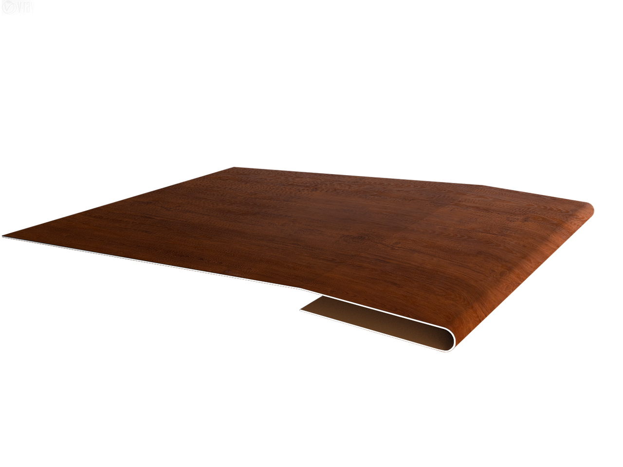 Планка начальная 0,45 Print Premium Golden Wood Fresh TwinColor (3м)