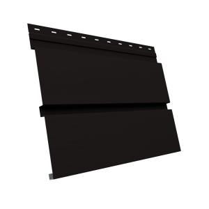 Квадро брус 3D 0,45 Drap TR с пленкой RAL 9005 черный