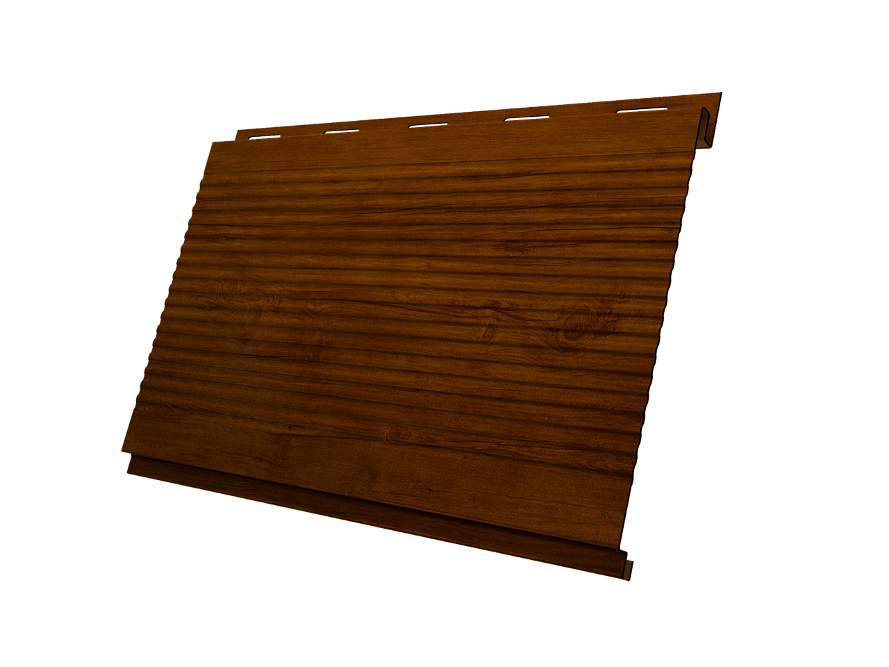 Софит Вертикаль 0,2 Grand Line gofr 0,45 Print Premium с пленкой Golden Wood Intense FTC