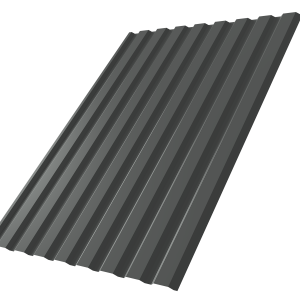 Профнастил С20A 0,5 Satin Matt TX RAL 7016 антрацитово-серый
