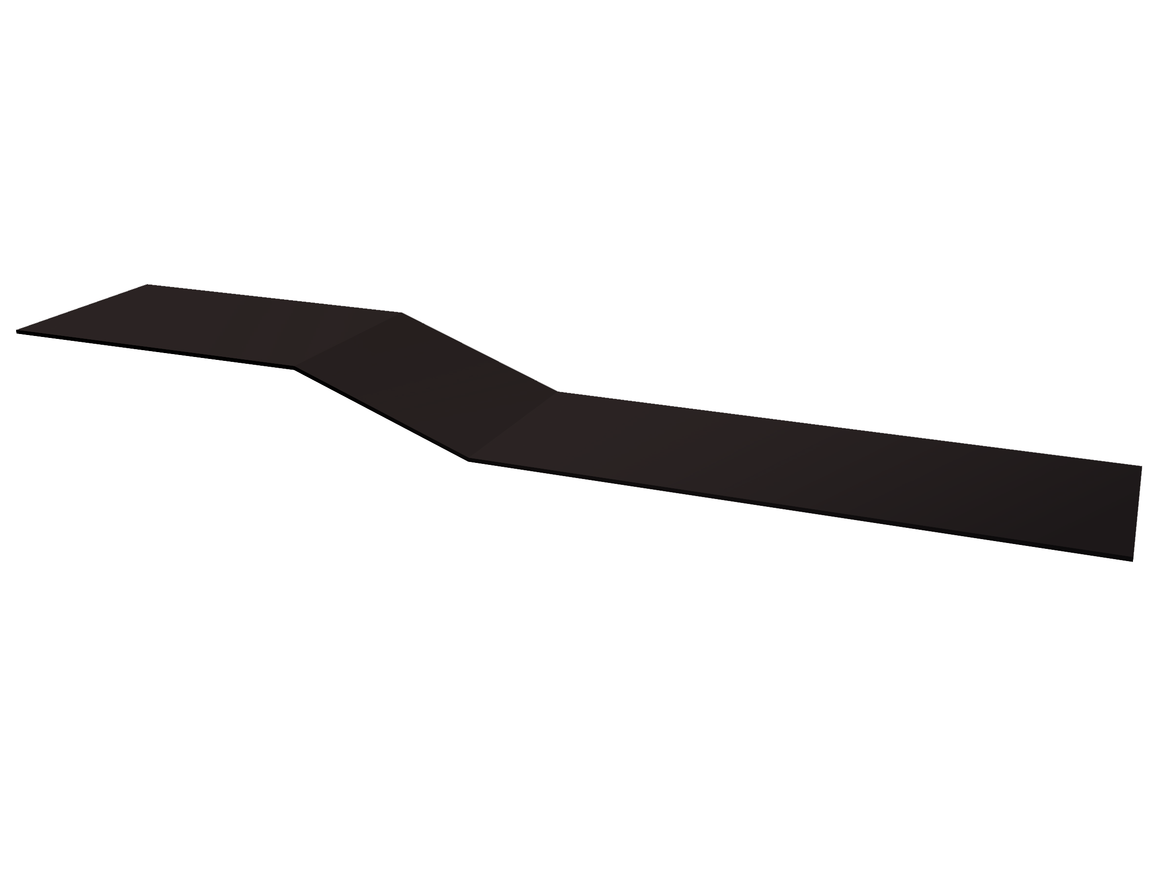 Планка крепежная фальц Grand Line 0,5 Drap TX RAL 9005 черный (2м)