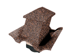 Вентилятор кровельный для композитной черепицы Metrotile HV15-15 Romana кофе