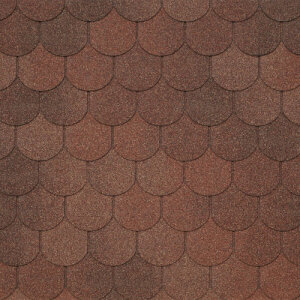 Черепица гибкая Tegola Assisi terracotta 420 (терракотта)