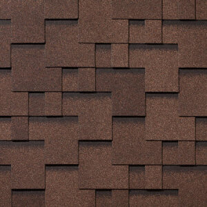 Черепица гибкая RoofShield Классик Модерн коричневый топаз