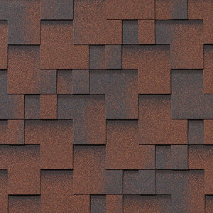 Черепица гибкая RoofShield Классик Модерн медный