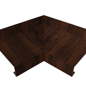 Угол отлива внутренний 70 0,45 Print Elite с пленкой Cherry Wood TwinColor