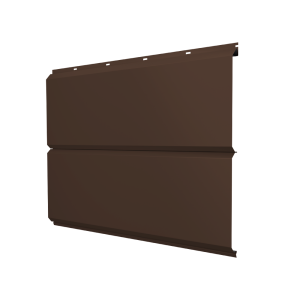 ЭкоБрус new 0,5 PurLite Matt с пленкой RAL 8017 шоколад