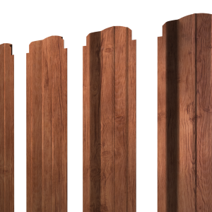 Штакетник П-образный В фигурный 0,45 Print Premium Rowan Wood Intense FTC