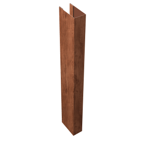 Стойка жалюзи Texas для монтажа без крепежного вкладыша 0,45 Print Premium Rowan Wood Intense FTC (2,5м)