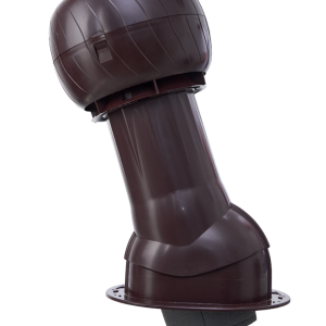 Комплект канализационный Gervent Statik для кровли фальцевой и гибкой черепицы изолированный 110/160мм коричневый