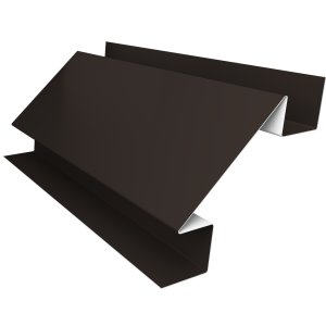 Планка угла внутреннего сложного Экобрус Grand Line 0,5 Satin Matt TX RR 32 темно-коричневый (3м)