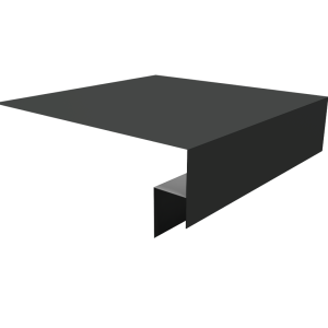 Планка околооконная сложная Блок-Хаус new Grand Line 250х50х27 (j-фаска) 0,5 Satin Matt TX RAL 7016 антрацитово-серый (3м)