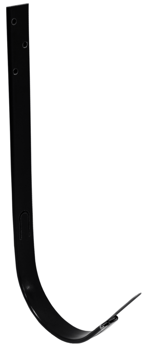 Крюк длинный Grand Line 125 мм RAL 9005 черный