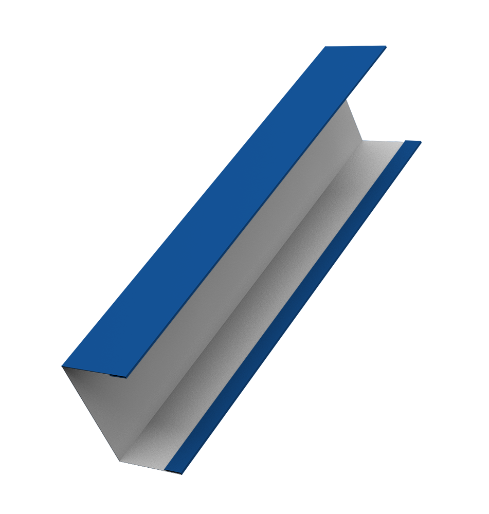 Крышка жалюзи Milan, Tokyo (для калиток, ворот) 0,5 Satin RAL 5005 сигнальный синий (2м)