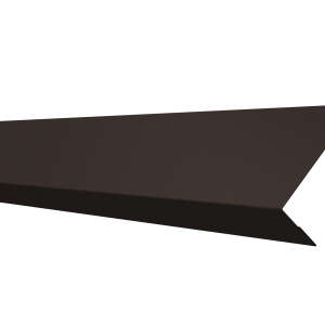 Ламель обратная 50 забора жалюзи Texas 0,45 PE-Double с пленкой RR 32 темно-коричневый