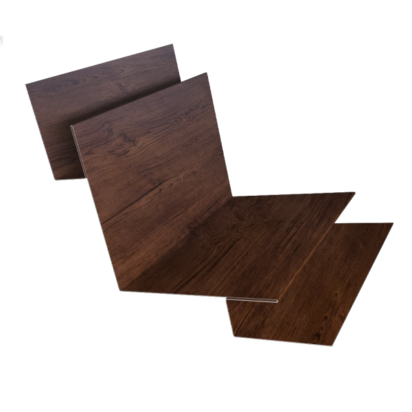 Угол внутренний сложный 90 градусов 0,4 Print Premium Cherry Wood Fresh TwinColor (2м)