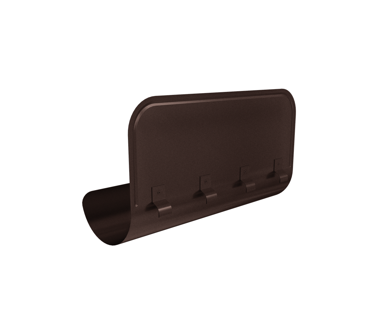 Ограничитель перелива Grand Line 125/90 Matte PU RAL 8017