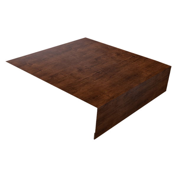 Планка околооконная простая 200х50 0,4 Print Premium Cherry Wood Fresh TwinColor (2м)