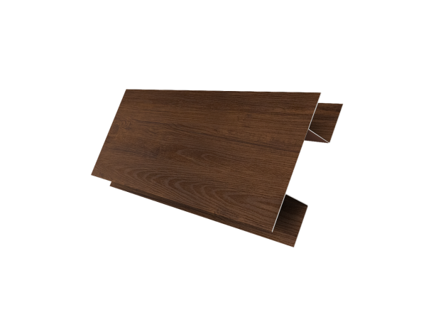 Планка H-образная Блок-Хаус new Grand Line 0,45 Print Premium Golden Wood Fresh TwinColor (3м)