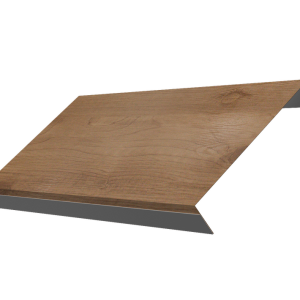 Ламель обратная 150 забора жалюзи Texas 0,45 Print Premium с пленкой Pine Wood Fresh