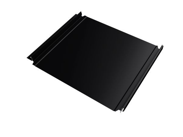 Кликфальц Double Pro Grand Line 0,45 Drap TX с пленкой на замках RAL 9005 черный