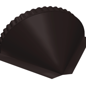 Заглушка малая конусная 0,5 Drap RAL 9005 черный
