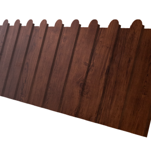 Профнастил С8A v01 фигурный 0,4 Print Premium Cherry Wood Fresh TwinColor