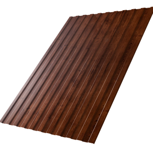 Профнастил С8A v01 0,4 Print Premium с пленкой Cherry Wood Fresh TwinColor