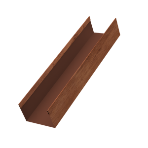 Стойка жалюзи Milan Slim 0,45 Print Premium Rowan Wood Intense FTC (2м)