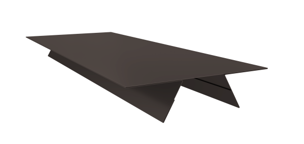Планка стыковочная составная верхняя 0,45 Drap-double TX RR 32 темно-коричневый (2м)
