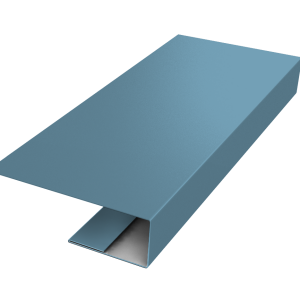 J-Профиль 12мм 0,45 Drap TX RAL 5024 пастельно-синий (3м)