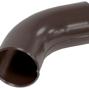 Колено стока 100 мм Мatt RAL 8017