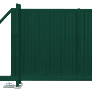 Ворота откатные Estet 2,0х3,5 RAL 6005