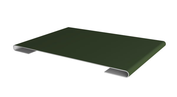 Планка стыковочная 0,5 Satin Matt TX RAL 6020 хромовая зелень (3м)
