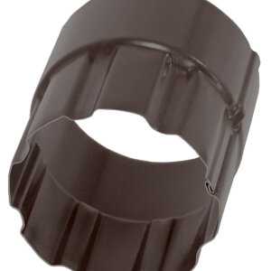 Соединитель трубы 90 мм Мatt RAL 8017