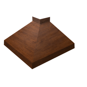Угол отлива внешний 100 0,45 Print Premium с пленкой Golden Wood Fresh TwinColor