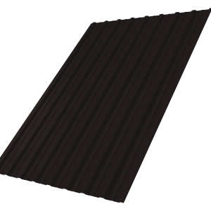 Профнастил С10A 0,5 Drap RAL 9005 черный