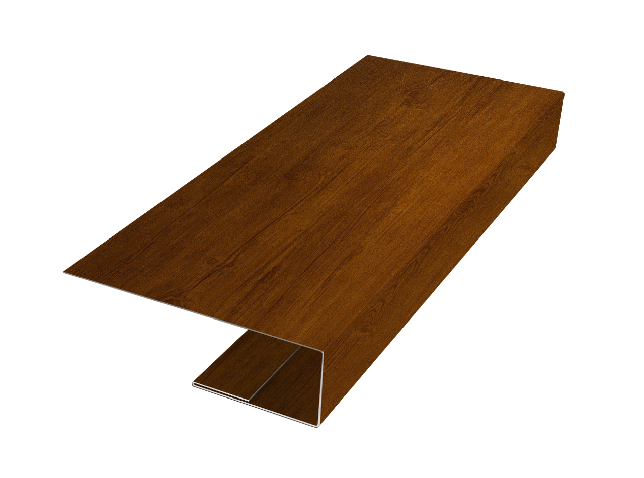 J-Профиль 12мм 0,45 Print-Double Premium Golden Wood Intense F (2м)