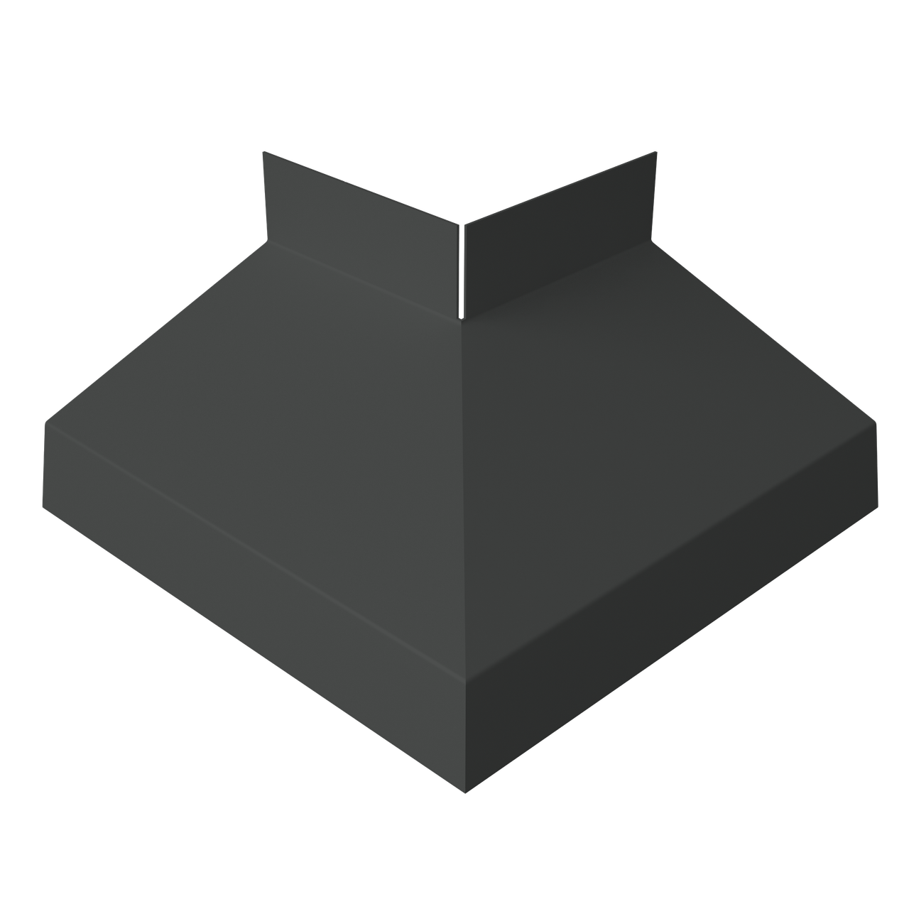 Угол отлива внешний 70 0,5 PurPro Matt 275 с пленкой RAL 7016 антрацитово-серый