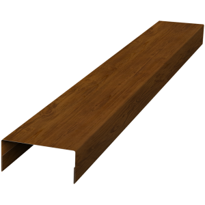 Крышка 30х15 жалюзи Texas 0,45 Print-double Elite Golden Wood (2м)